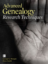 Cover image for Advanced Genealogy Research Techniques